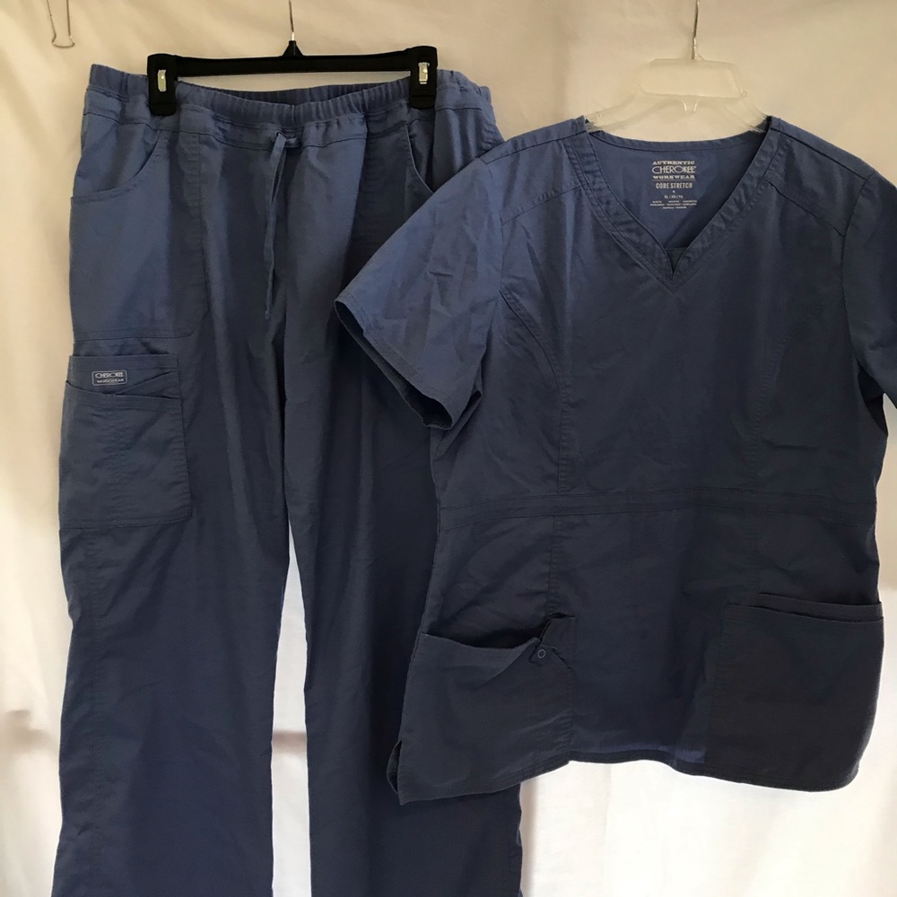 Cherokee scrub set Ciel blue XL